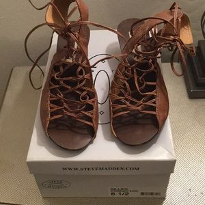 Steve Madden Gilliee - Cognac Leather